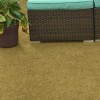 Grizzly Grass 24x24 - chairs and plants seating area
