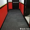 Crochet Carpet Tile in Hallway