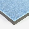 Cheerleding Mats 6x42 ft x 2 Inch light blue corner close up