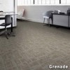 Captured Idea Commercial Carpet Tile 24x24 Inch Carton of 24 Grenade Install Quarter Turn