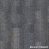 Design Medley II Commercial Carpet Tile 24x24 Inch Carton of 18 Assortment Full