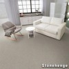 In a Snap Peel and Stick Carpet Tiles stonehenge install.