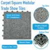 Carpet Square Modular Trade Show Tiles 10x10 Ft. Kit info