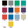 BackStop Folding Pad 2 Inch x 4x10 Ft. all colors