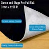 Dance and Stage Pro Full Roll vinyl infographic.