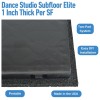 Dance Studio Subfloor Elite infographic