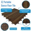 Espesso Oak EZ Portable Dance Floor infographic