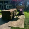 Ground Protection Mats 4x8 ft Clear Close up black