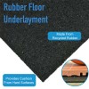Rubber Floor Underlayment 3 mm 4x50 ft infographic