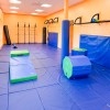 Blue Safety Pole Pad 6 ft x 3 Inch Foam For 5 Inch Diameter Pole gymnastics room