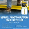 Wearwell Foundation Platform Beam Edge Yellow 2 Inch x 6 Ft. infographic