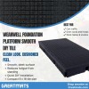 Wearwell Foundation Platform Smooth DIY Tile 2 Inch x 9x18 Inch infographic