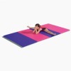 Pink and Purple gymnastics mat in use thumbnail