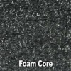 Gym Mat 4x6 ft x 2.5 inch V2 Custom foam core black top.