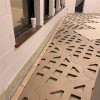 installing dance floor sprung panels  in dance studio 