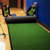 Gym Turf Roll 365  Portable Indoor Sports Turf per SF