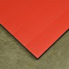 Home Wrestling Flexi-Roll Mat Smooth Surface without Marks 1-1/4 Inch x 10x10 Ft. top corner over concrete