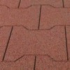 faux brick flooring made of rubber tiles thumbnail