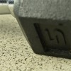 Performance Rally Premium Colors 14.5 mm Rolls per SF in Warm Gray with Dumbbell close up