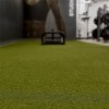 Weight Sled on RageTurf Rally Roll 72 inch x 25 ft x 24 mm in Green