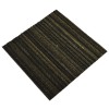 Full tile diagonal Scraper Recycled Tire Rubber Floor Tiles 3/8 Inch x 11.5x11.5 Inches Case of 25