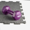 Eureka Rubber Gym Tiles 8 mm 90 Flec Steel Appeal Dumbbell