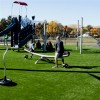  EasyPlay Landscape Artificial Grass Turf 2 Inch x 15 Ft. Wide per SF Playground teter totter