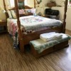 Cushioned Wood Tiles for Basement Bedroom Flooring thumbnail