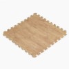 Foam Tiles Wood Grain lite-brown.