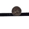 ForceFit West Athletic Rolled Rubber Regrind 8 mm x 4 Ft. Wide Per SF thickness with coin