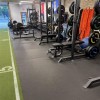 Gym Install ForceFit Athletic Rolled Rubber Black 3/8 Inch x 4 Ft. Wide Per SF