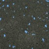 ForceFit Athletic Rolled Rubber 10% Color 1/2 Inch x 4 Ft. Wide Per SF Blue close up
