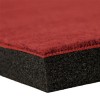 Corner in Red of G-Floor Home Cheer Roll Out Mat 1-3/8 Inch x 5x10 Ft.
