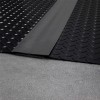 G-Floor Garage Floor Center Trim 4 Inch Wide x 25 Ft. installed with diamond top flooring