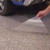 G-Floor Ribbed Tread Garage Floor Roll 55 mil x 7.6x17 Ft. in clear under car