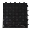 black garage flooring tiles