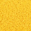 close up of yellow colored baseball home plate mat