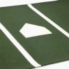 Home Plate Mat green close.