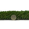La Jolla Classic Artificial Grass Turf Roll 1 5/8 Inch x 15 Ft. Wide Per SF thickness compared to coin