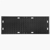 MambaMat Ground Protection Mat Black 1/2 Inch x 3x6 Ft. full mat with diamond top texture