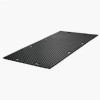 Low profile 4 bar pedestrian surface MambaMat Ground Protection Mat Black 1/2 Inch x 4x8 Ft.