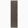  Ground Protection Mats 2x8 ft Black top view on white background