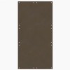 Ground Protection Mats 4x8 ft Black Smooth surface top view on white background