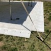 Matrax male Ramp Locking tent-flooring with ramp.