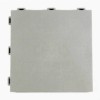 Gray StayLock Orange Peel Gray PVC Floor Tile