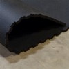 curled up rubber horse interlocking stall mats