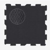 2x2 Ft x 3/4 Inch Interlocking Horse Stall Mats Black Sundance Center Tile 