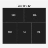 Sundance Horse Stall Mat Kit 10x12 Ft Black hexagon stall diagram 