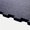 Horse Stall Interlocking Center Mat Cobblestone close up of edge