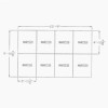 Rubber Horse Stall Mats 10x16 Ft Kit Diagram